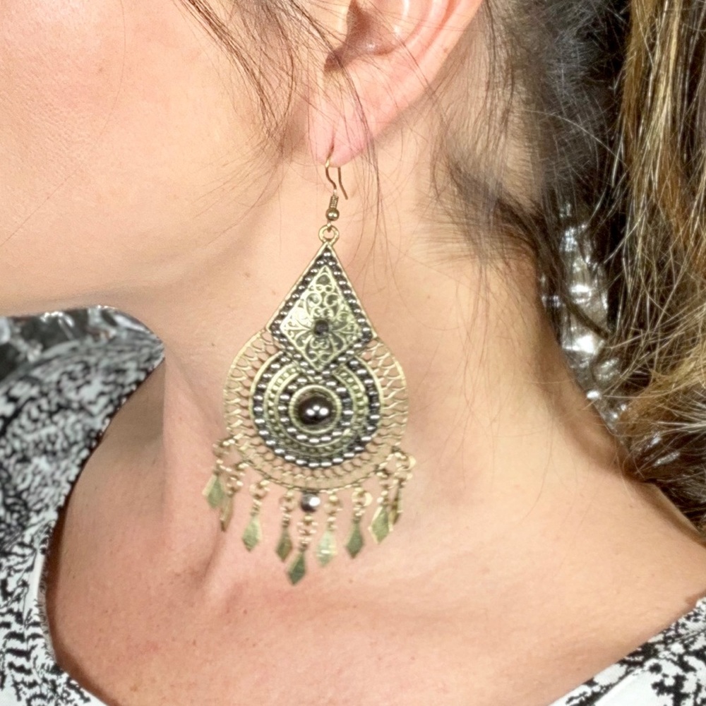 Boho Chic Earrings View 2